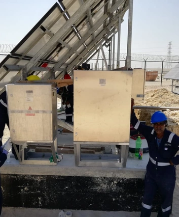 Asphalting Works in Almarai Plant